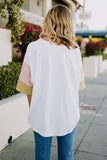 Carl Tee in White | Carl Tee in White | Clad & Cloth |  Top | Amazon | Instagram.