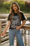 Dream On Dreamer Top in Black | Dream On Dreamer Top in Black | Clad & Cloth |  Top | Amazon | Instagram.
