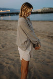 Strangers Pullover in Grey | Strangers Pullover in Grey | Clad & Cloth |  Top | Amazon | Instagram.